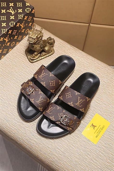 lv sandals slides|louis vuitton birkenstock sandals.